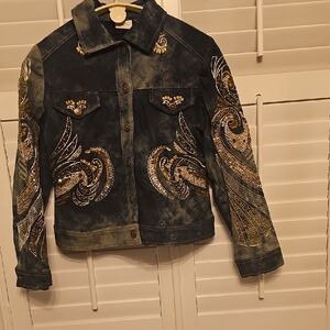 Embellished Denim Jacket